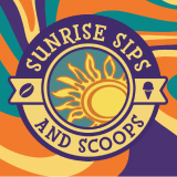 Sunrise Sips and Scoops logo
