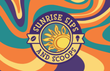 Sunrise Sips and Scoops logo