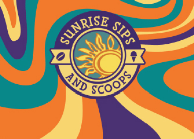 Sunrise Sips and Scoops logo