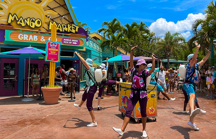 Aloha to Summer Dance Party at Aquatica Orlando