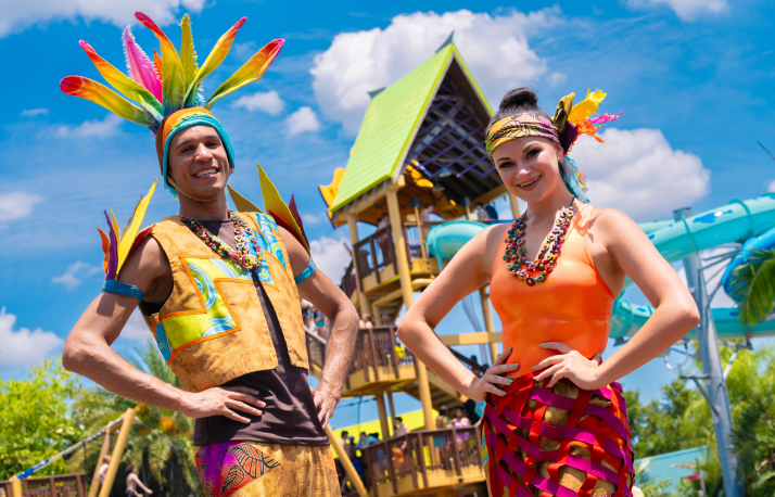 Aquatica Orlando Aloha to Summer Stilts