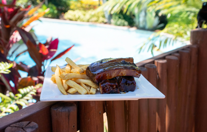 Ribs and fries