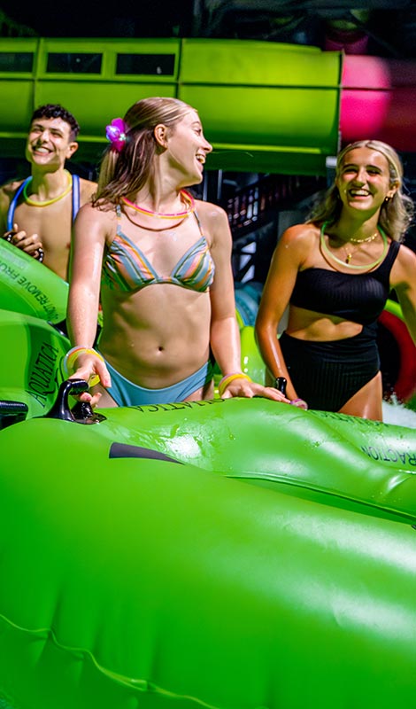 AquaGlow event at Aquatica Orlando