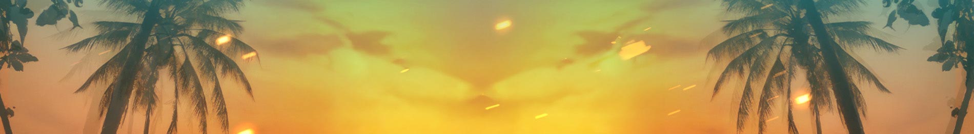 Beach and sunset background