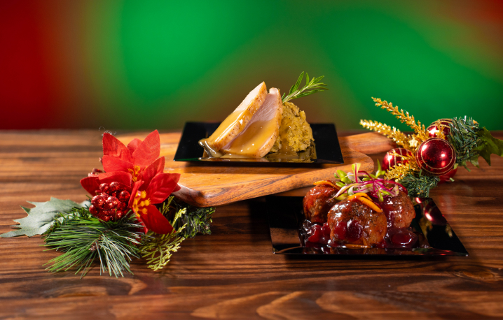 Food offerings at Mango Market