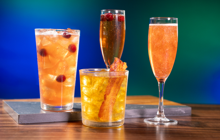 Cocktails from Midnight at Motu's