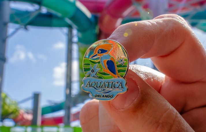 Aquatica Orlando Kookaburra Pin