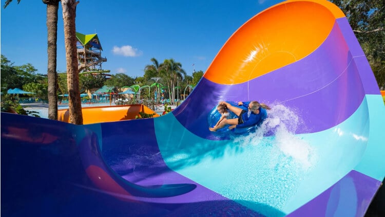 Water Slide at Aquatica Orlando