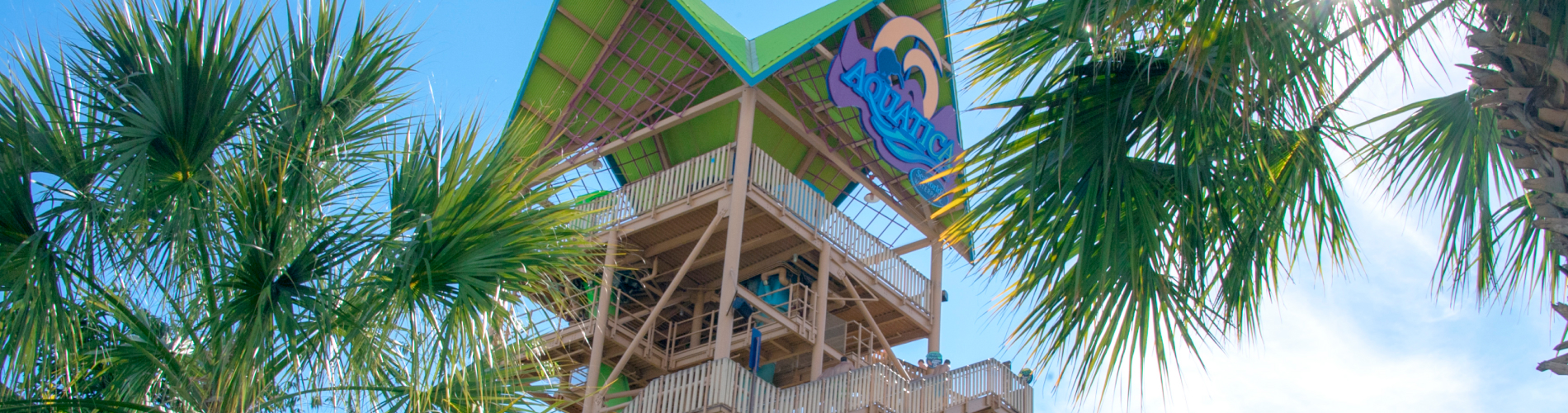 Waterslide at Aquatica Orlando