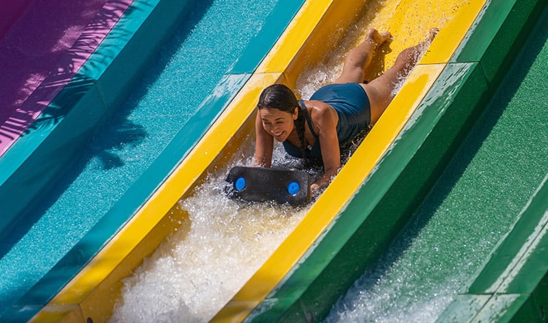 Taumata Racer body slide at Aquatica Orlando