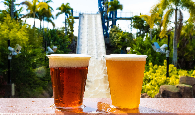 Seaworld blog image of beer.