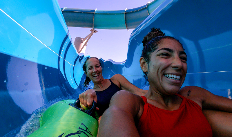 APO waterslide.