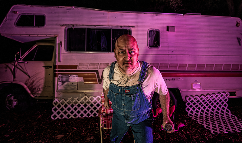 trailer park.