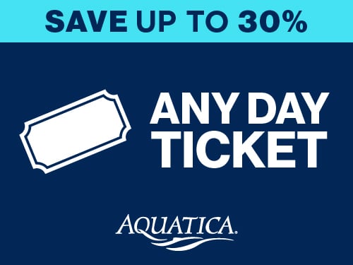 Aquatica Orlando Any Day Ticket