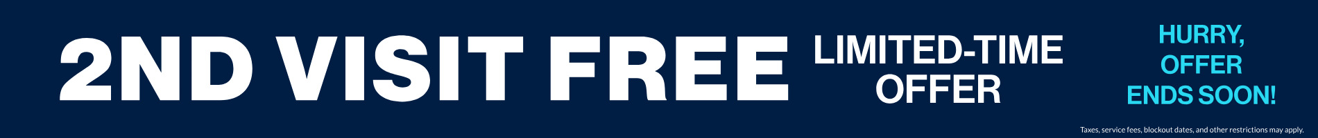 2nd Visit Free