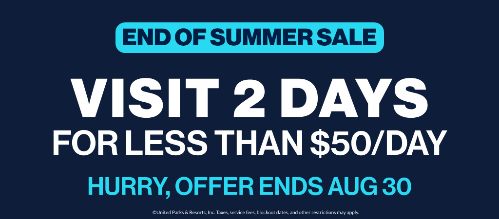 Visit 2 days for less than $50/day