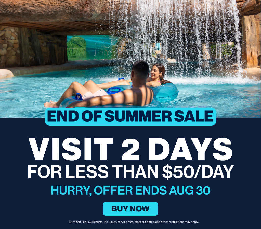 Visit 2 days for less than $50/day