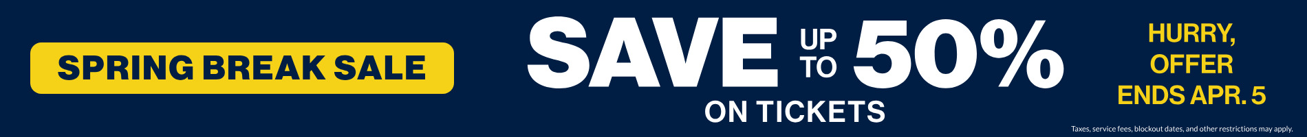 Spring Break Sale