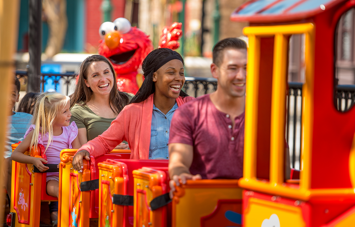 Sesame street ride.