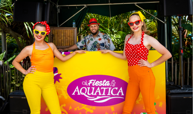 Fiesta Aquatica event at Aquatica Orlando.