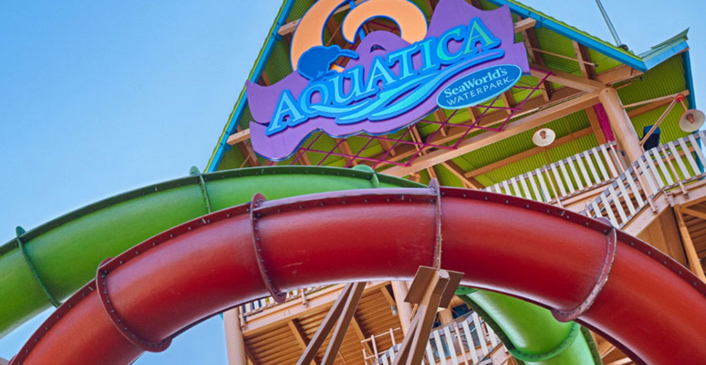 Slide and play at Aquatica, SeaWorld's water park in Orlando, Florida.