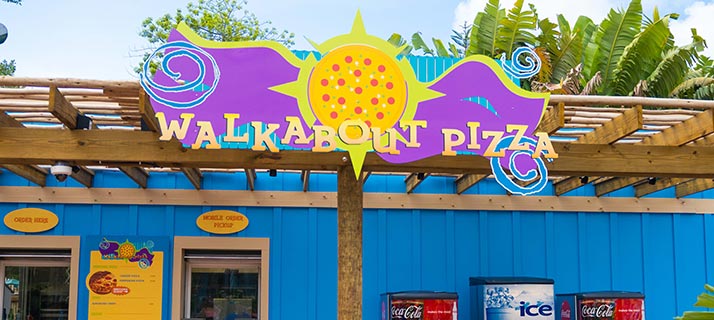 Walkabout Pizza at Aquatica Orlando