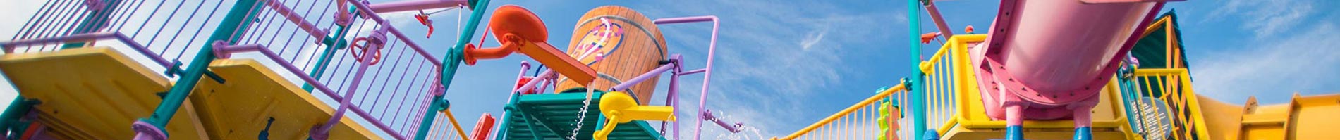 Walkabout Waters kids playground at Aquatica Orlando