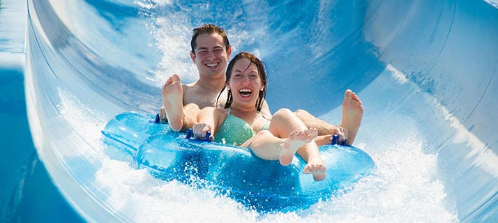 Pair up and slide down Whanau Way at Aquatica Orlando