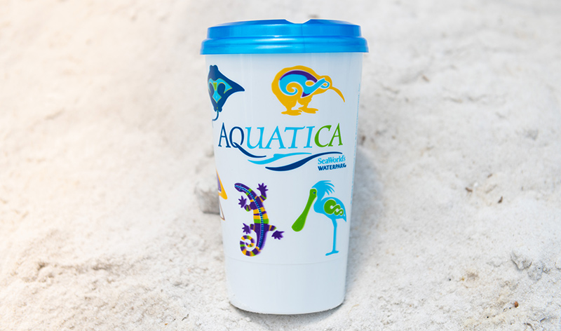 Limited edition Pass Member reusable Aquatica cup