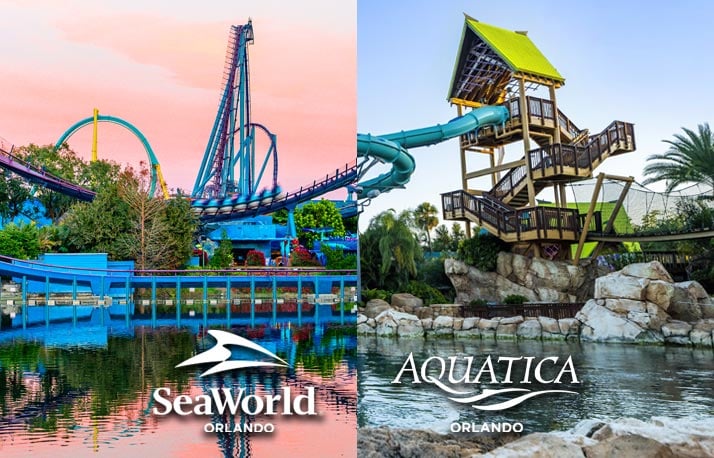 SeaWorld Orlando and Aquatica Orlando
