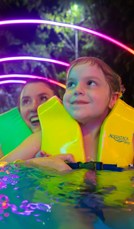 AquaGlow at Aquatica Orlando