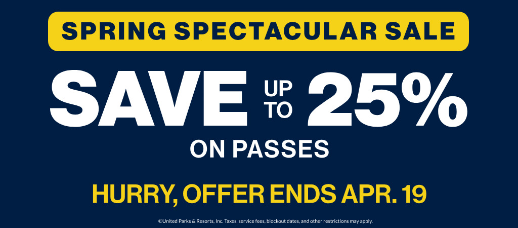 Save up to 25% on Passes