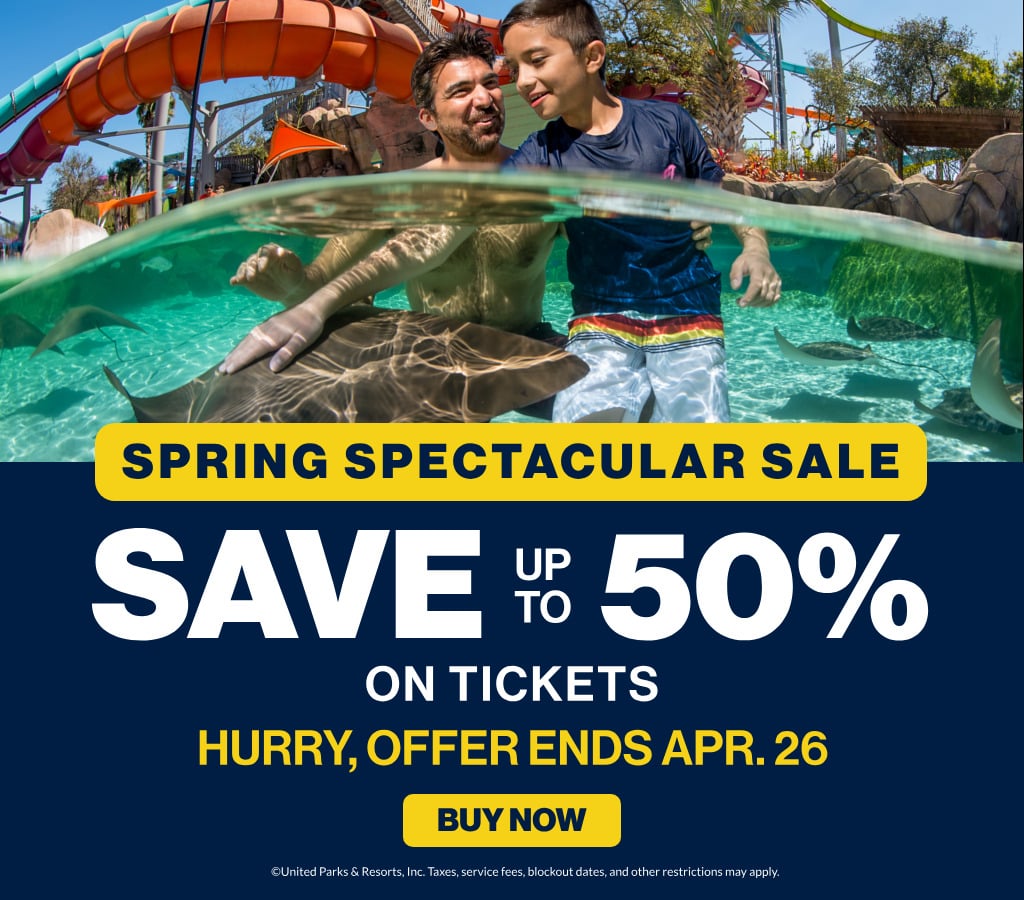 Save up to 50% on Tickets