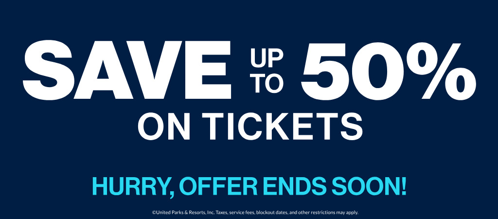 Save up to 50% on Tickets