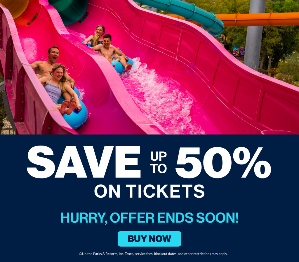 Save up to 50% on Tickets