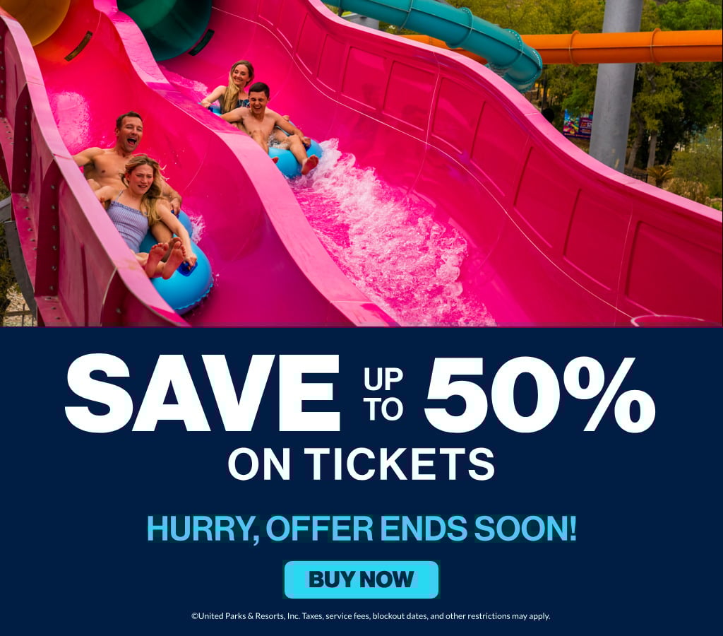 Save up to 50% on Tickets