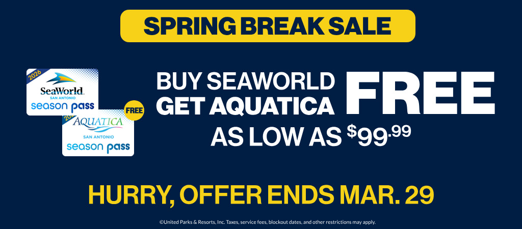 Buy SeaWorld Get Aquatica FREE