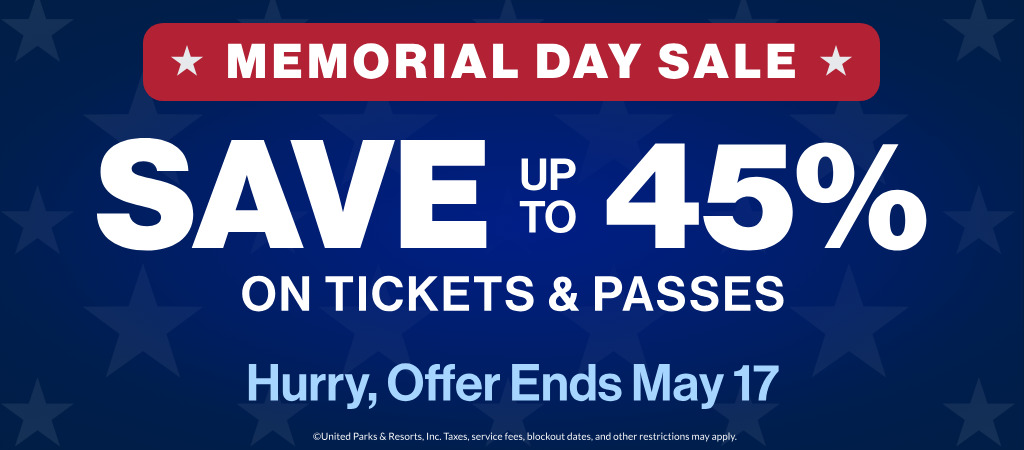 Save up to 45% on Tickets and Passes