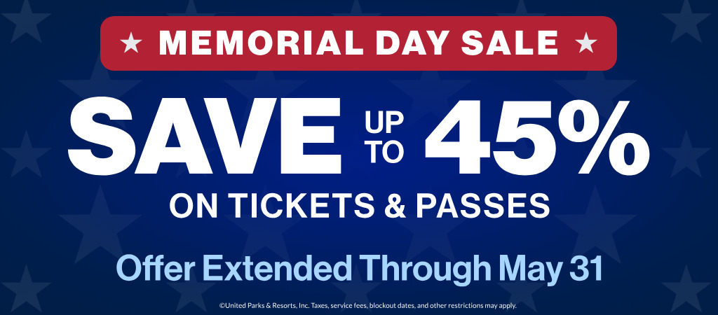 Save up to 45% on Tickets & Passes