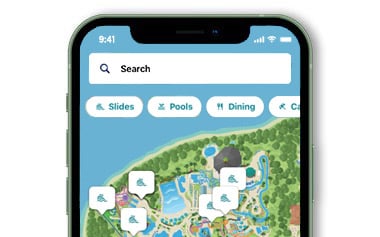 Aquatica San Antonio Mobile App Map